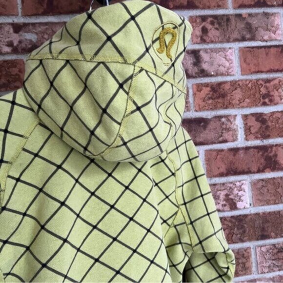 Lululemon * Limited Edition Checkered Scuba hoodie EUC Vintage - Picture 5 of 9